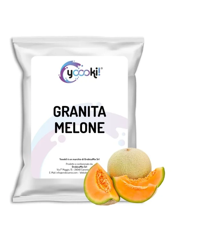 Preparato per Granita al Melone 620 grammi Yoooki