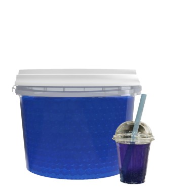 Preparato per Popping boba al tropical blue 3,2 Kg Yoooki