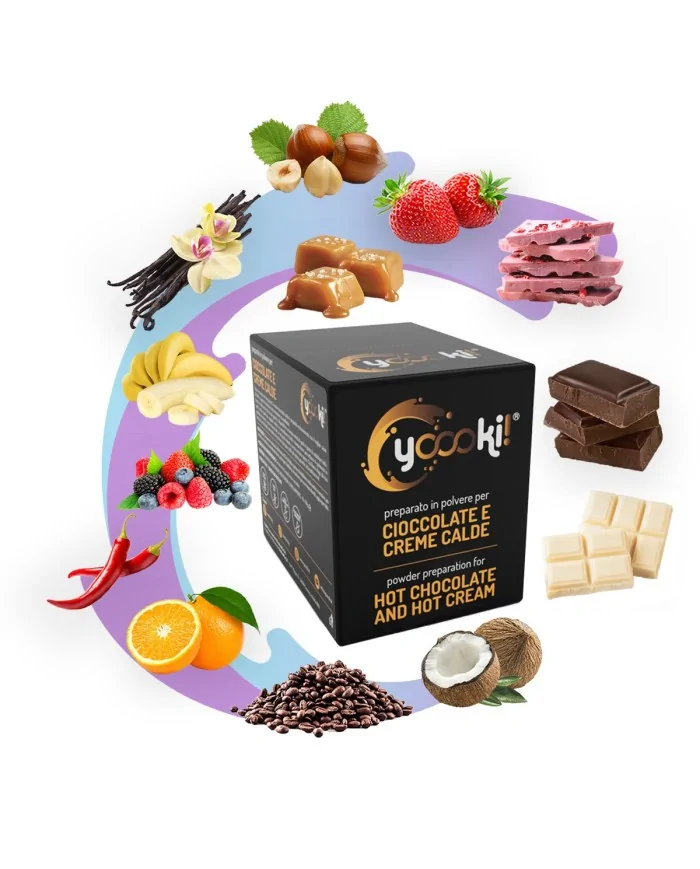 Box delle Meraviglie Yoooki - 15 bustine cioccolata calda vari gusti
