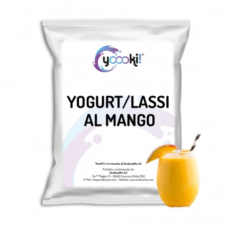 Preparato in polvere Crema fredda allo yogurt al mango 400 grammi Yoooki