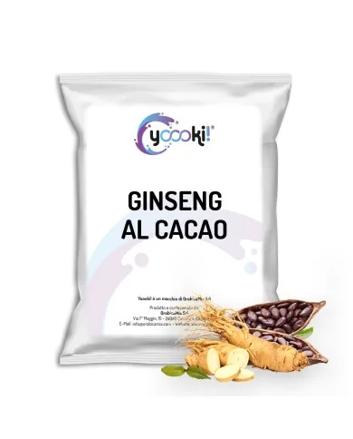 Caffè al Ginseng al Cacao solubile - preparato in polvere per Bar
