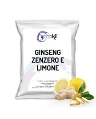 Preparato in polvere solubile per bevanda al caffè al ginseng Zenzero e Limone 500 grammi Yoooki