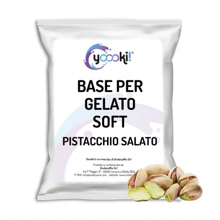 Base per Gelato Soft al Pistacchio salato – Preparato per gelato soft al pistacchio salato