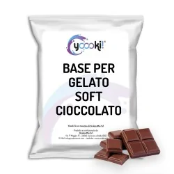 Base per Gelato Soft al Caramello salato Cremoso - Yoooki