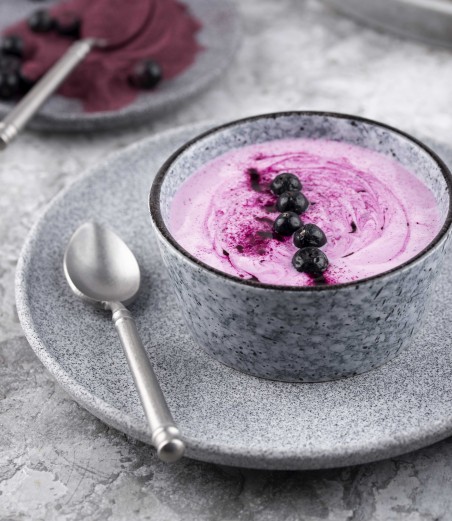 Preparato in polvere Crema fredda allo yogurt acai 400 grammi Yoooki