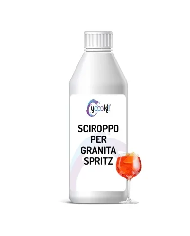 Sciroppo per granita allo spritz in bottiglia 1kg Yoooki