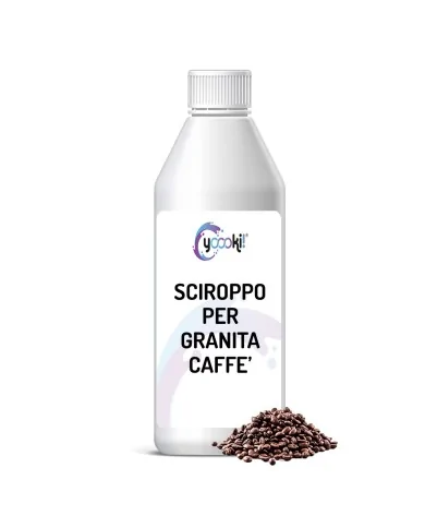 Sciroppo per granita al caffè in bottiglia 1kg Yoooki