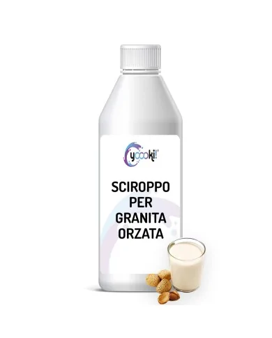 Sciroppo per granita orzata in bottiglia 1kg Yoooki