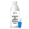 Sciroppo per granita tropical blue in bottiglia 1kg Yoooki