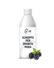 Sciroppo per granita alla mora in bottiglia 1kg Yoooki