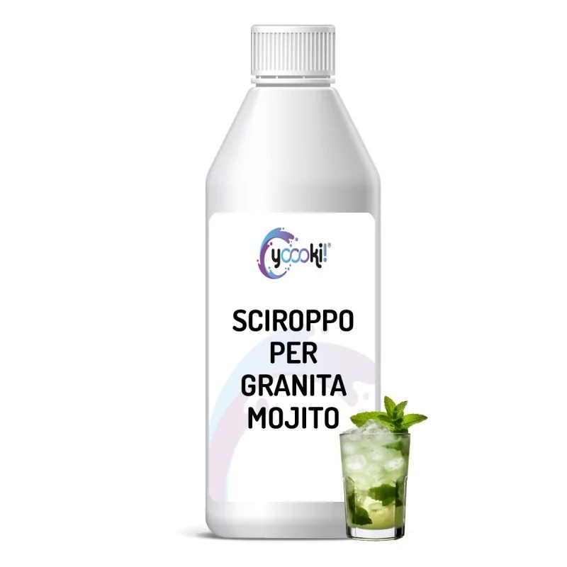 Sciroppo per granita al mojito concentrato da bar - Yoooki.it