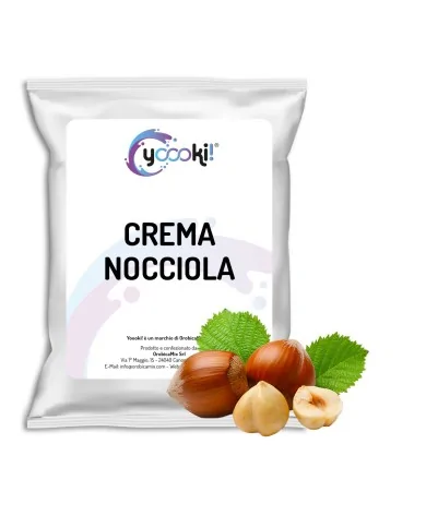 Preparato in polvere per crema alla nocciola 900 grammi Yoooki