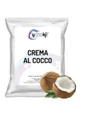 Preparato in polvere per Crema al cocco 900 grammi Yoooki