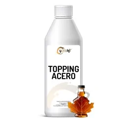 Topping all'acero per guarnire Crepes, Waffle e Pancake in bottiglia 1kg Yoooki