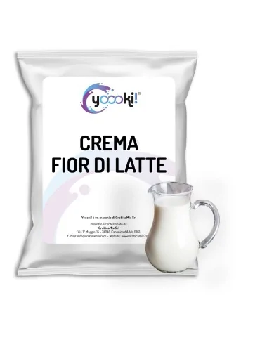 Preparato in polvere per Crema fior di latte 900 grammi Yoooki