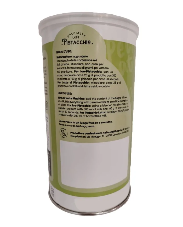 Base per bevanda al gusto di Pistacchio in barattolo - Yoooki