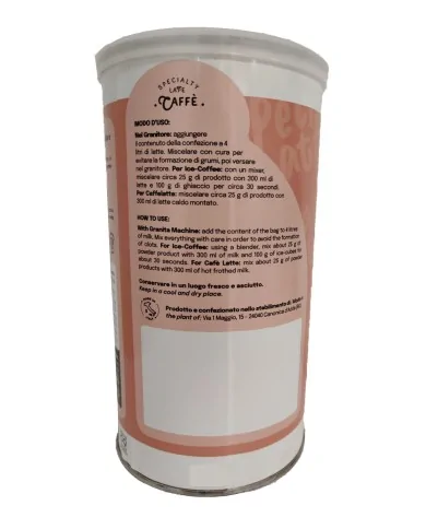 Bevanda calda o fredda al gusto Latte Caffè in barattolo