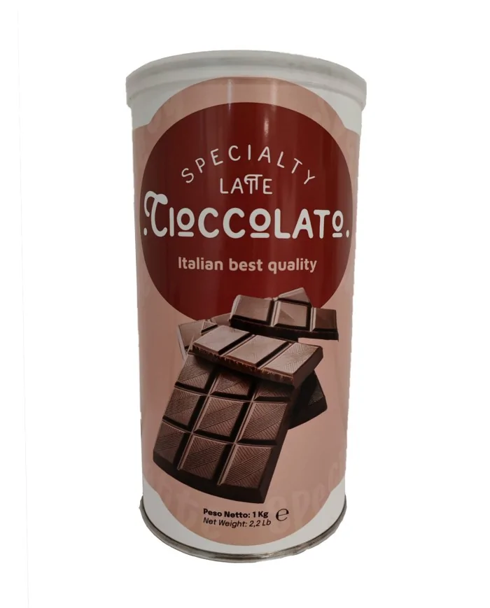 Preparato in polvere per bevanda gusto cioccolato
