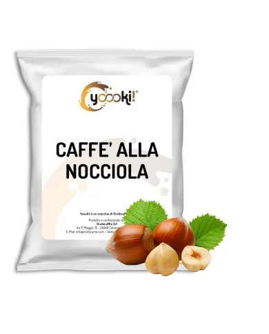 Preparato in polvere per bevanda al caffè alla nocciola 500 g Yoooki