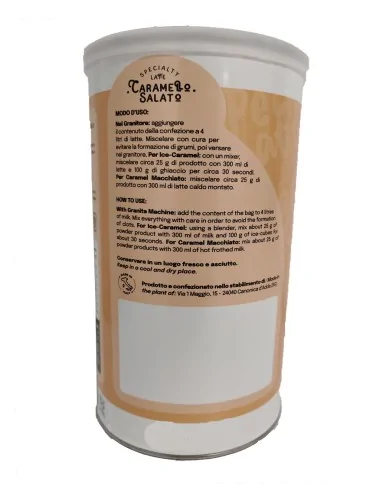 Crema al caramello salato o Ice Caramel in barattolo