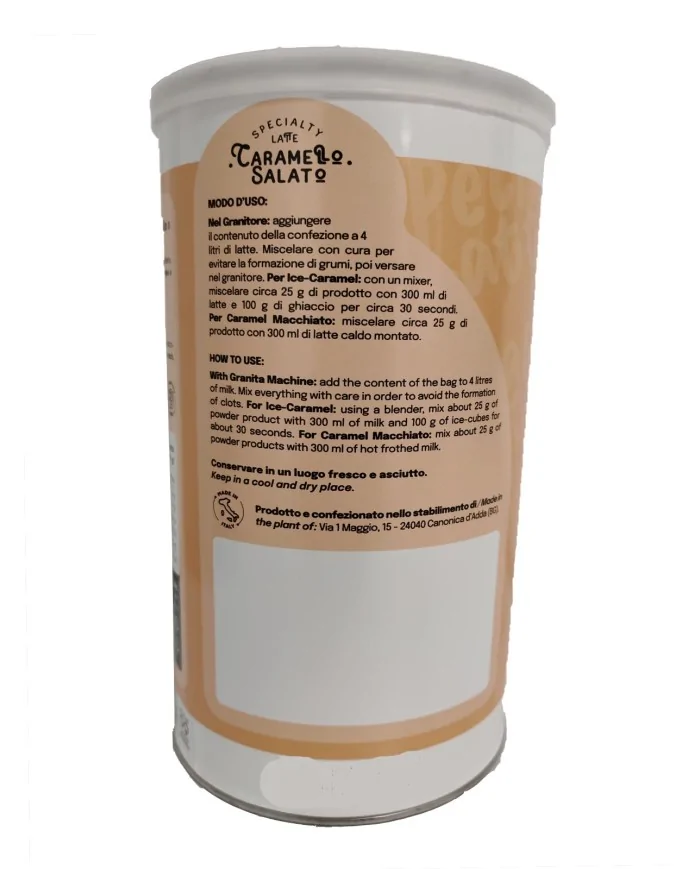 Crema al caramello salato o Ice Caramel in barattolo