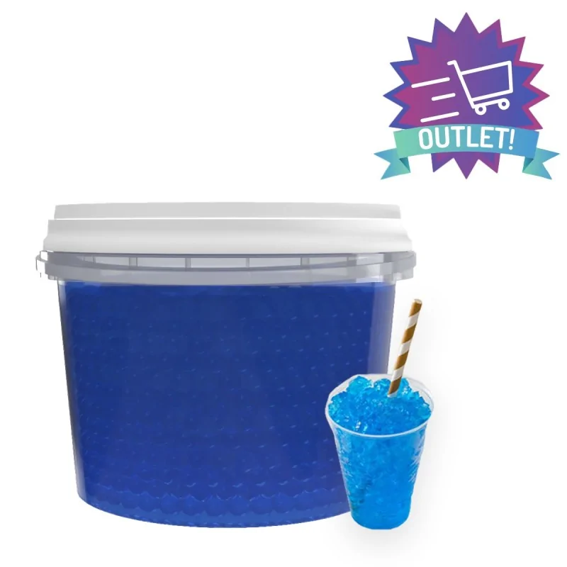 Preparato per Popping boba al tropical blue 3,2 Kg Yoooki