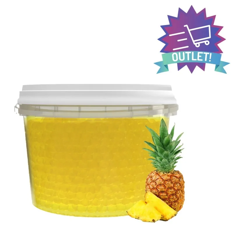 Preparato per Popping boba all'ananas 3,2 Kg Yoooki