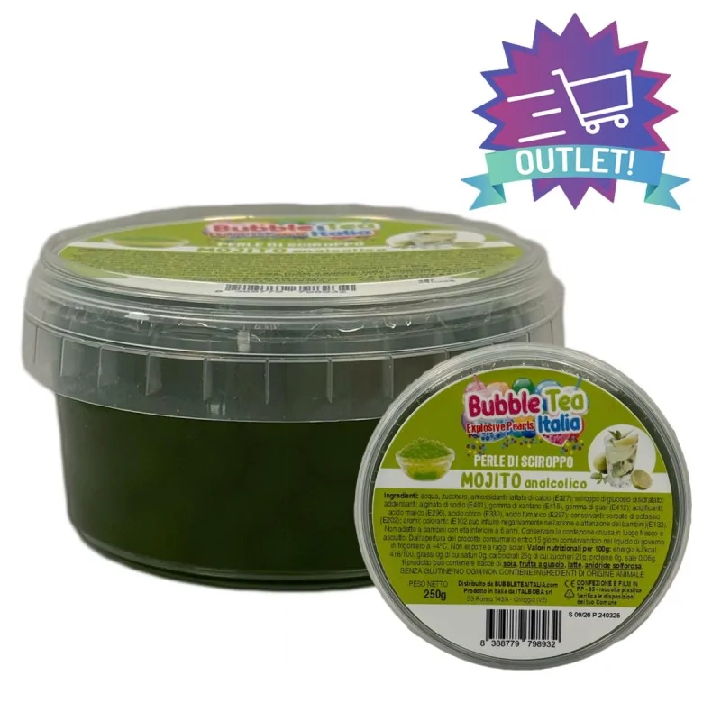 Popping Boba al gusto Mojito - 250g