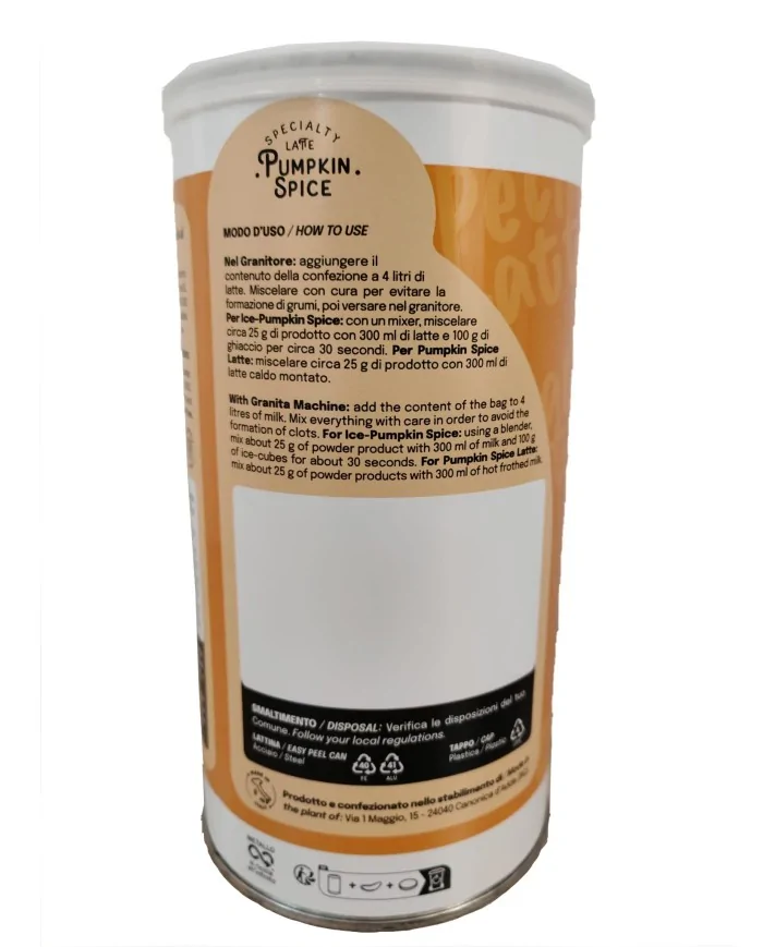 Pumpkin spice latte in barattolo - Gusto autunnale Yoooki