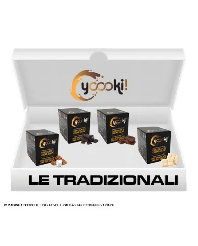 Cioccolate Calde Professionali da Bar - 60 Bustine Monodose - Yoooki