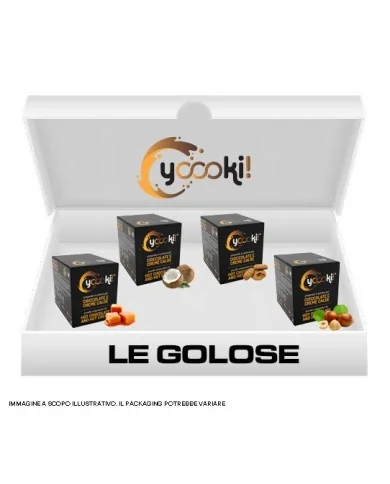 Mix Bustine Monodose Cioccolate Calde solubili 4 tipi - Yoooki