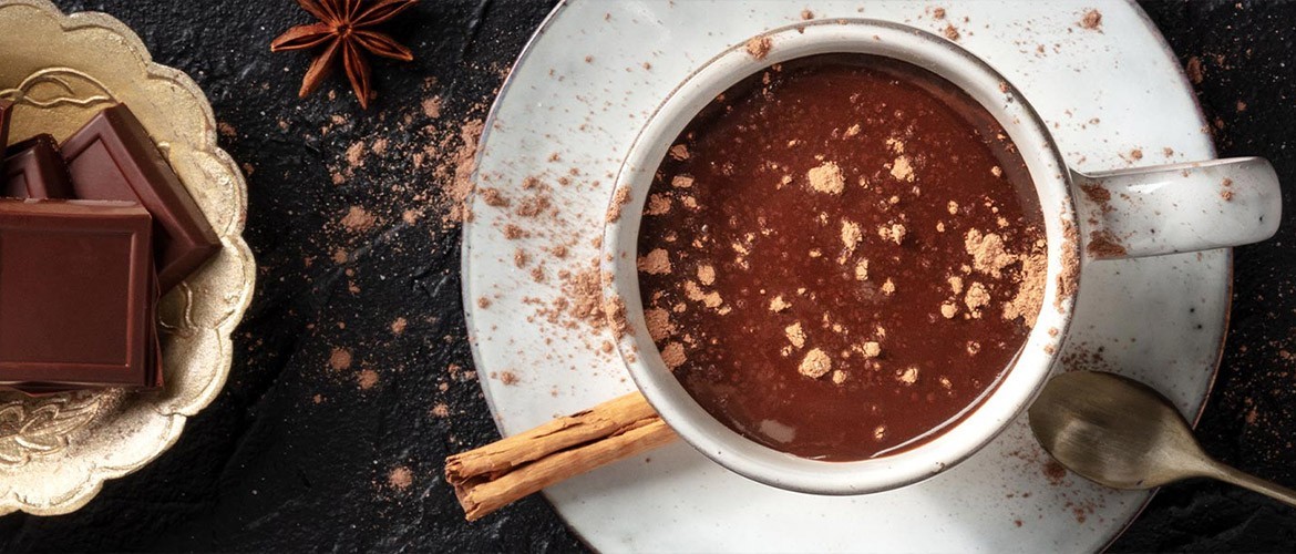Il piacere di una cioccolata calda